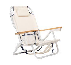 Silla de playa plegable Traveler vintage crema