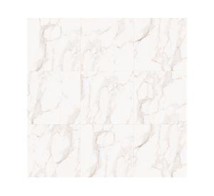 Cerámica para piso Calacata plus blanco brillante 59x59 cm 2.44 m2