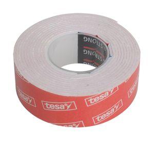 Cinta adhesiva 19 mm 1,5 m doble cara ultra fuerte Tesa