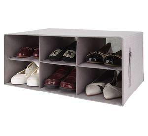 Caja organizadora zapatos 6 espacios Cotidiana