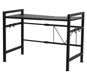 Organizador microondas extensible negro