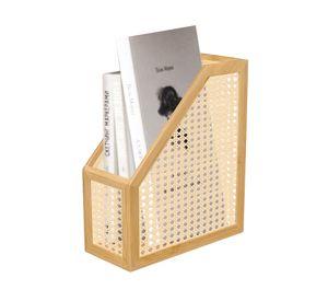 Organizador carpetas Bambú 30x12.5x27.8 cm