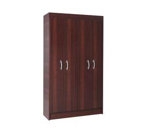 Clóset 4 puertas Bagua chocolate Cic