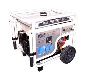 Generador a diesel eléctrico 6500W 14 lt DDG7200E Ducar