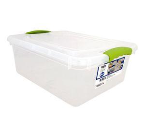 Caja organizadora 15 litros Wenbox transparente Wenco.