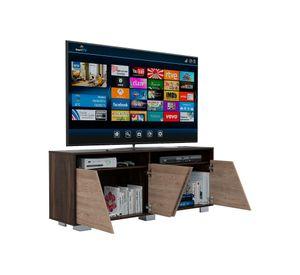 Rack TV 70'' + bar Fraktal habano/miel TuHome