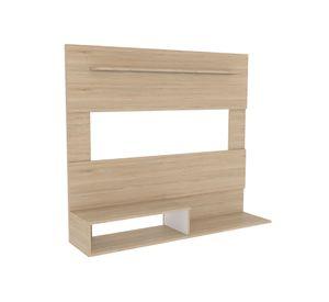 Panel TV 55'' + arrimo + mesa centro Beijing rovere/blanco TuHome