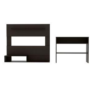 Panel TV 55'' + arrimo Beijing wengue TuHome