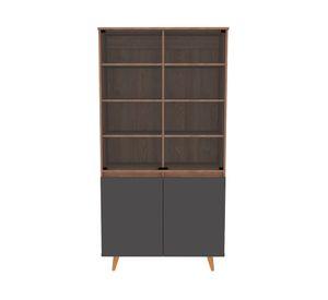 Vitrina Salem miel/plomo TuHome