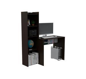 Escritorio Napoli + archivador Office wengue negro/wengue TuHome
