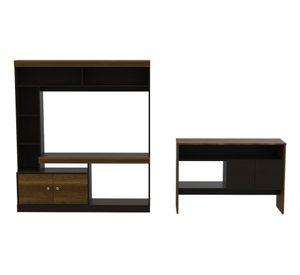 Set TV 55" arrimo Classic caramelo wengue