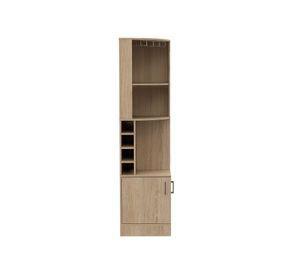 Bar esquinero 2 puertas Beijing rovere TuHome