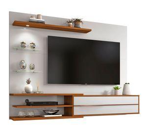 Panel TV 60" Cádiz white off/café