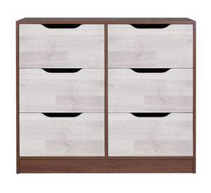 Cómoda 6 cajones Legno Cic
