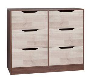 Cómoda 6 cajones Legno Cic