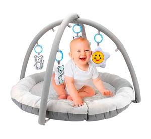 Alfombra de juego 45x45 cm gris Kidscool