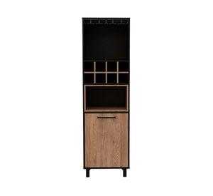 Bar alto 1 puerta Kaia wengue/miel TuHome