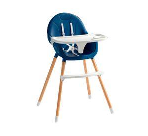 Silla comer Niza azul Kidscool