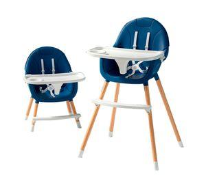 Silla comer Niza azul Kidscool