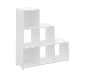 Repisa 6 espacios E Cubos blanco Tecnomobili.