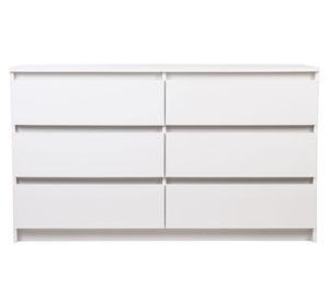 Cómoda nordica 6 cajones blanco Cic