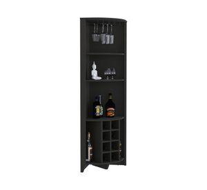 Bar esquinero 3 repisas Essential wengué 180.6cmx49x49 cm