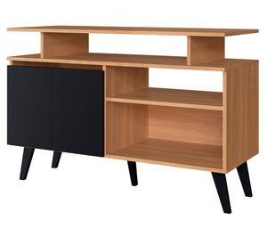 Rack TV 43" Tokio negro/café