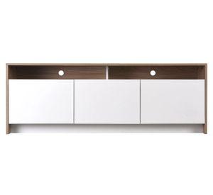 Rack Bajo Colbun 2 puertas 1 cajòn olmo-blanco Cic