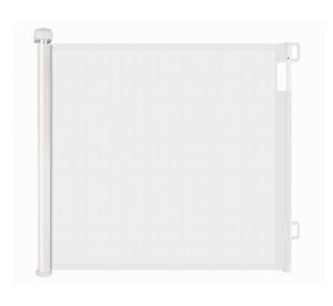 Reja infantil retráctil 140 cm blanco