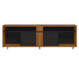Rack TV 60" Freijo negro/café