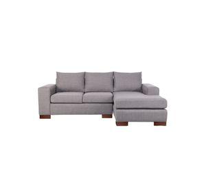 Sofá seccional 5 cuerpos Praga gris