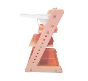 Silla de comer Milano rosado