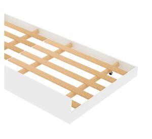 Base cama nido 1 plaza CM blanco