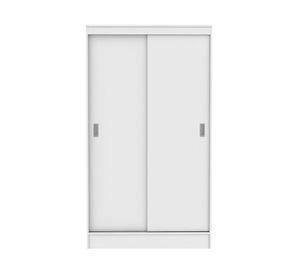 Clóset 2 puertas Caburgua melamina blanco claro