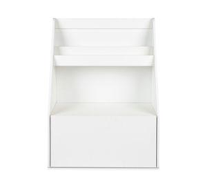 Estante librero 1 cajón Kids blanco