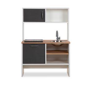 Cocina de juguete Kids 93x65x35 cm blanco