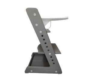 Silla de comer Milano gris