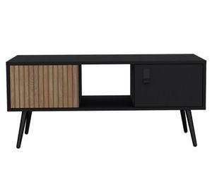 Mesa de centro rectangular Funes 45x100x40 cm wengué
