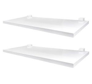 Pack 2 repisas Kids blanco 1.2x40x15 cm