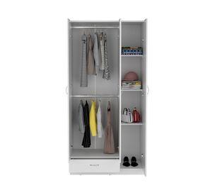 Armario 1 cajón Z-90 blanco 184.6x90x47.3 cm