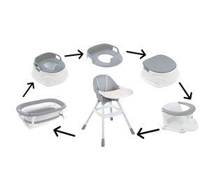 Pack Baby shower 6 en 1 gris