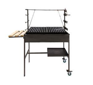 Parrilla a carb贸n Gaucho gris