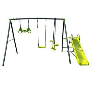 Columpio Cuatro estaciones pro NS821 verde  4 personas