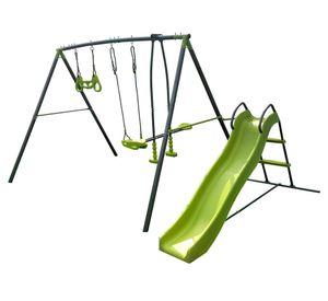 Columpio Cuatro estaciones pro NS821 verde  4 personas