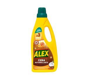 Abrillantador de piso Madera coco 750 ml