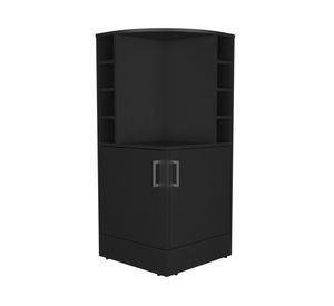 Bar bajo esquinero 2 puertas Jakes wengué 108.2x46.9x46.9 cm