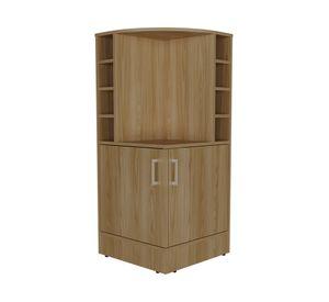 Bar bajo esquinero 2 puertas Jakes fresno europeo 108.2x46.9x46.9 cm