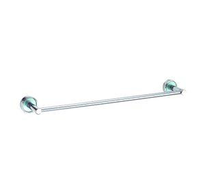 Toallero barra Malta vidrio/cromo 60 cm