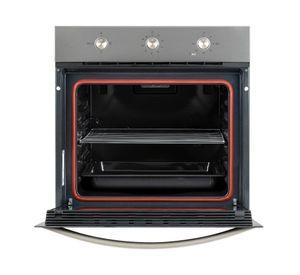 Horno eléctrico empotrado HBB-4460 SS gris 72 lt