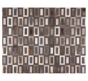 Alfombra 160x230 cm Natural Leather gris Dib.